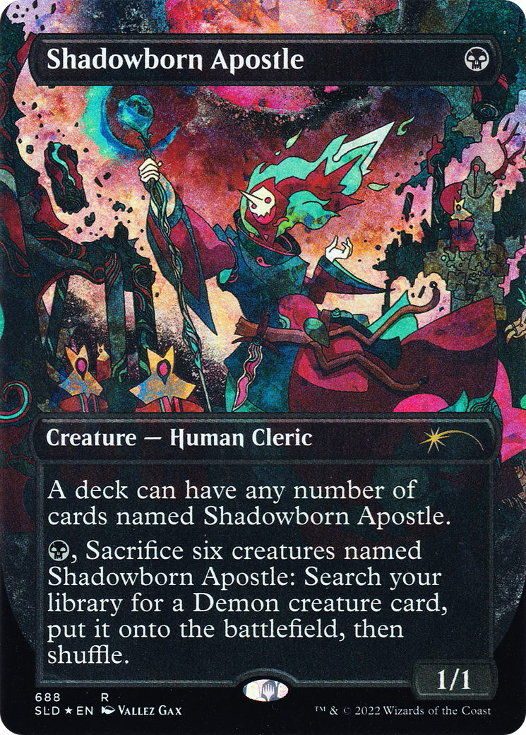 Shadowborn Apostle (688) (Borderless) [Secret Lair Drop Promos] | GnG Games