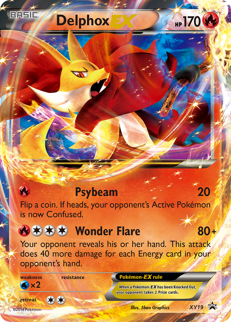 Delphox EX (XY19) [XY: Black Star Promos] | GnG Games