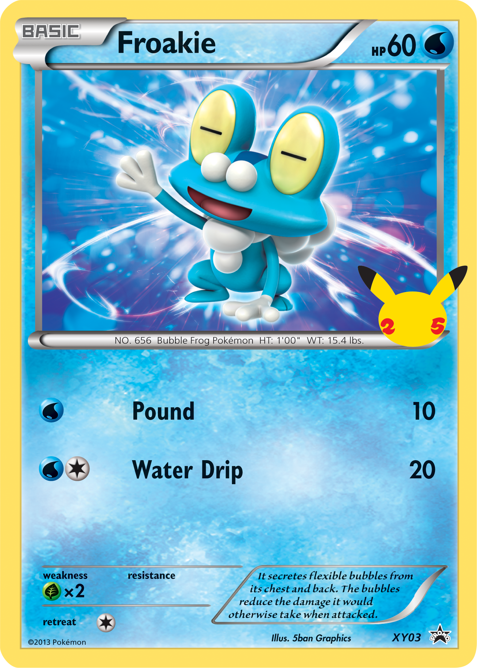 Froakie (XY03) (Jumbo Card) [First Partner Pack] | GnG Games
