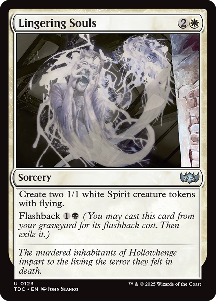 Lingering Souls [Tarkir: Dragonstorm Commander] | GnG Games