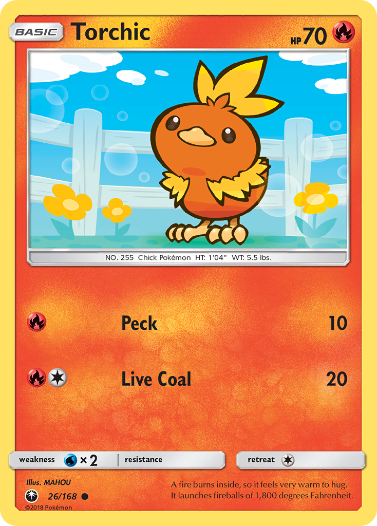 Torchic (26/168) [Sun & Moon: Celestial Storm] | GnG Games