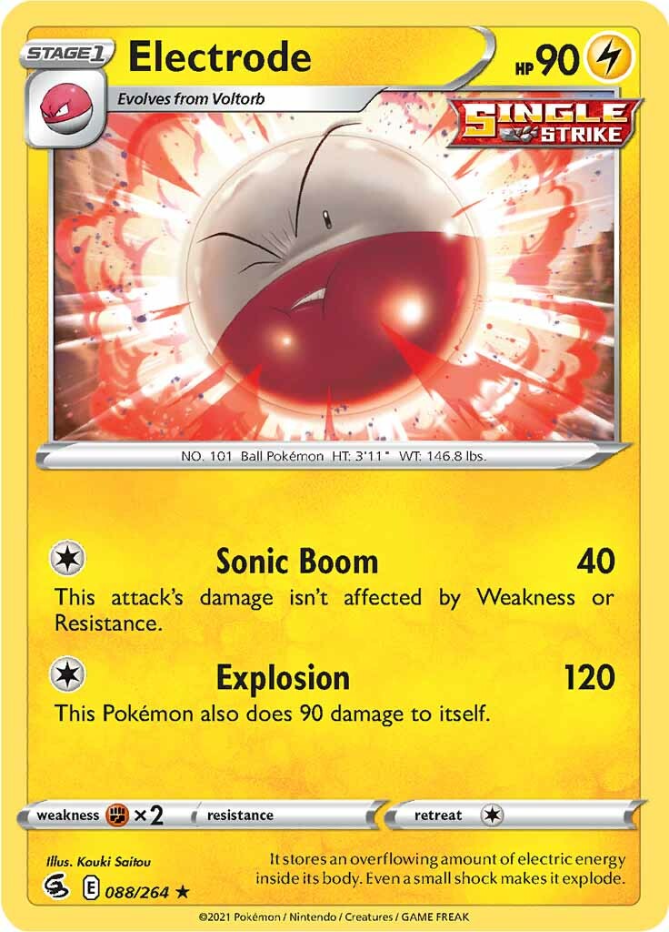 Electrode (088/264) [Sword & Shield: Fusion Strike] | GnG Games