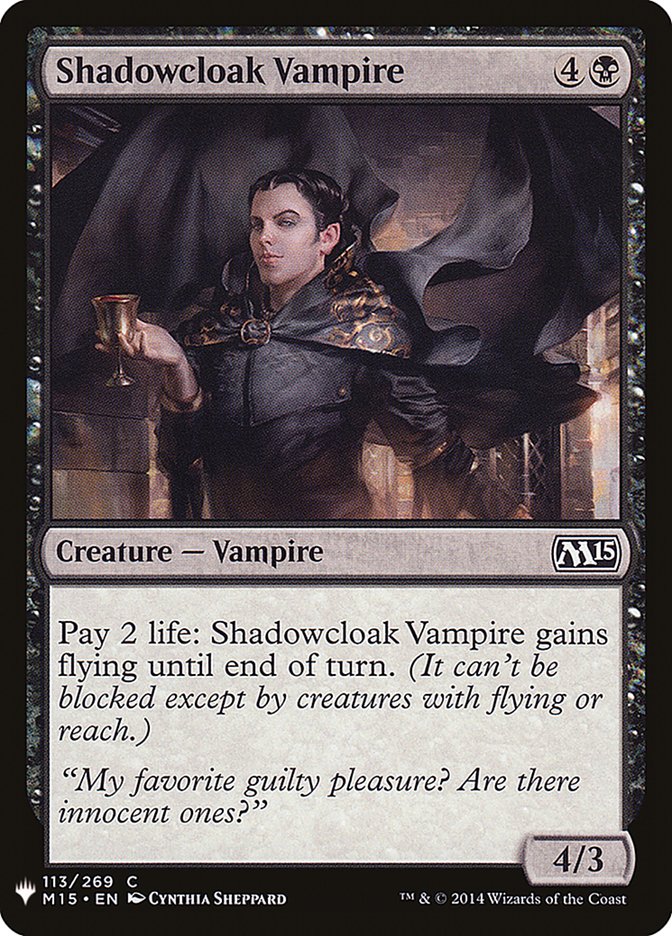 Shadowcloak Vampire [Mystery Booster] | GnG Games