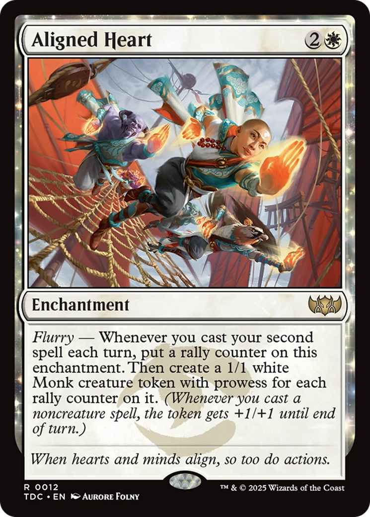 Aligned Heart [Tarkir: Dragonstorm Commander] | GnG Games