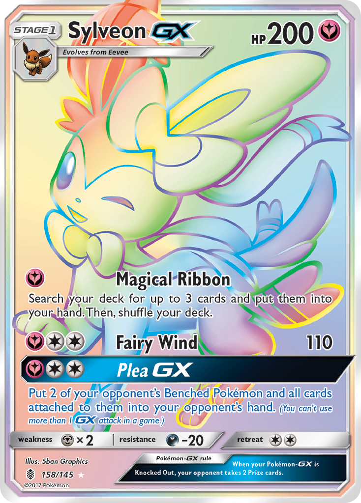 Sylveon GX (158/145) [Sun & Moon: Guardians Rising] | GnG Games