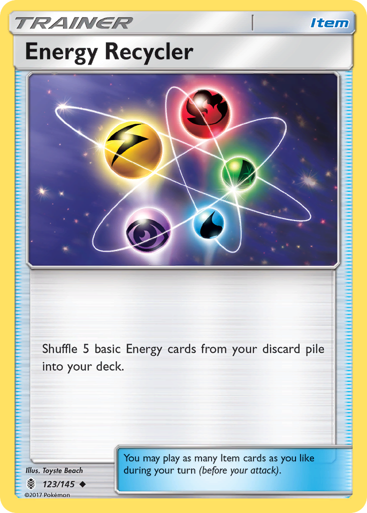 Energy Recycler (123/145) [Sun & Moon: Guardians Rising] | GnG Games