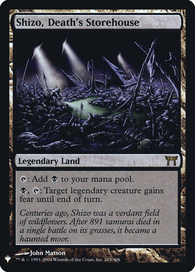 Shizo, Death's Storehouse [Mystery Booster] | GnG Games