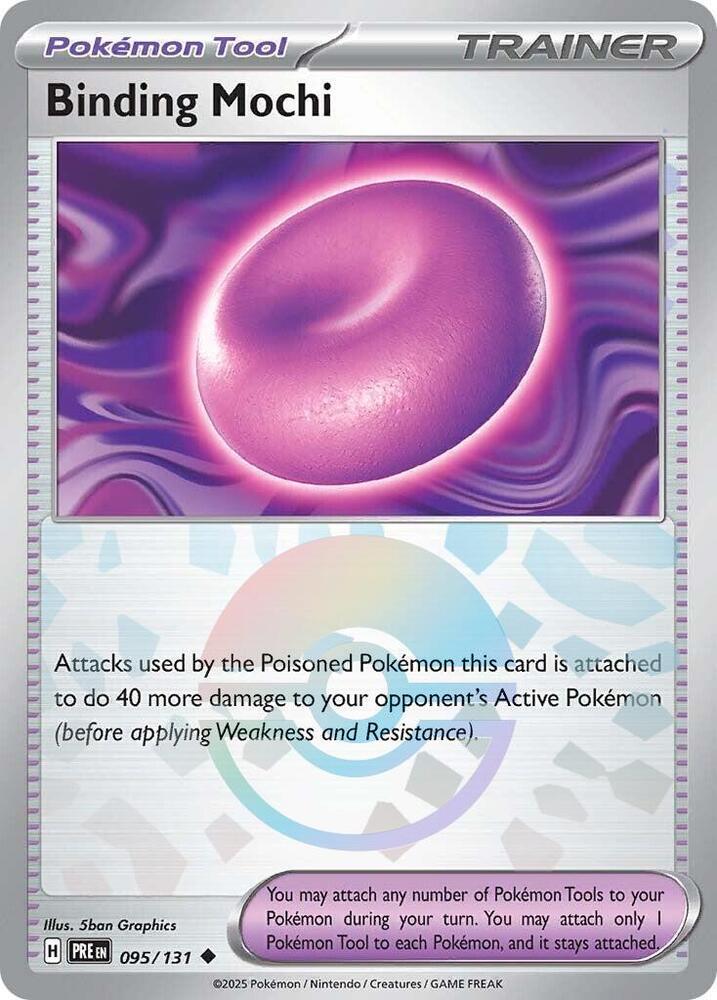 Binding Mochi (095/131) (Poke Ball Pattern) [Scarlet & Violet: Prismatic Evolutions] | GnG Games