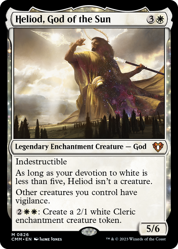 Heliod, God of the Sun [Commander Masters] | GnG Games