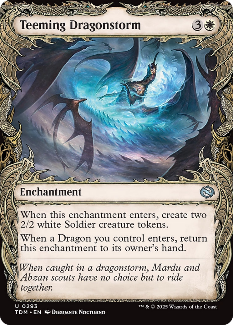 Teeming Dragonstorm (Showcase) [Tarkir: Dragonstorm] | GnG Games