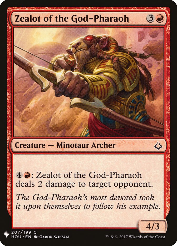 Zealot of the God-Pharaoh [Mystery Booster] | GnG Games