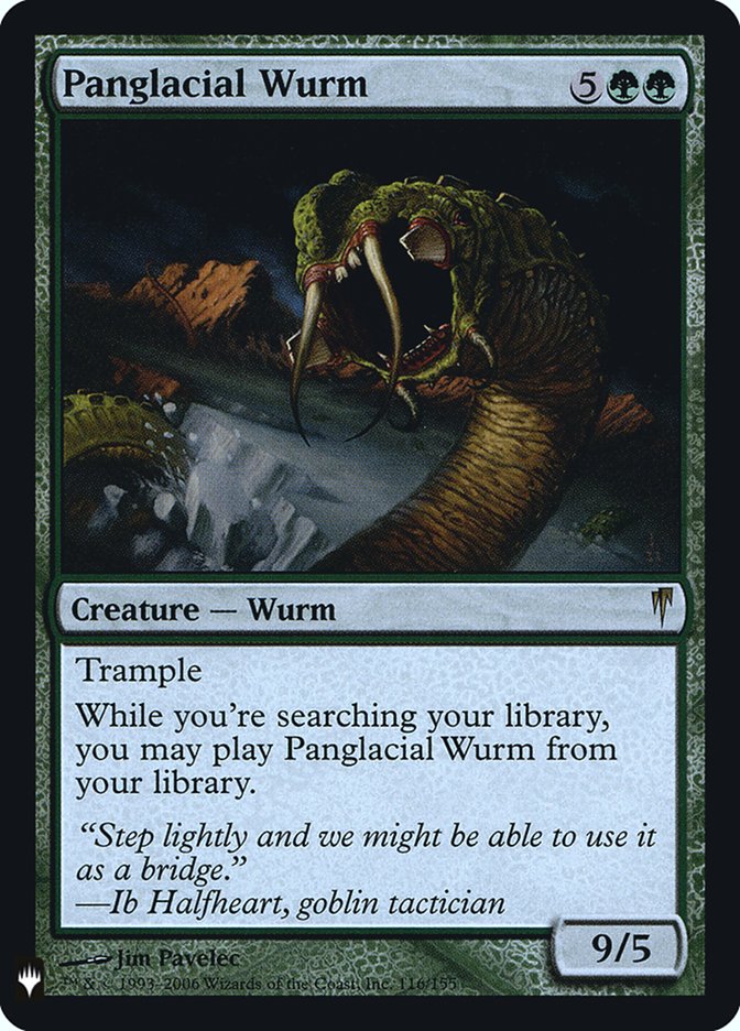 Panglacial Wurm [Mystery Booster] | GnG Games