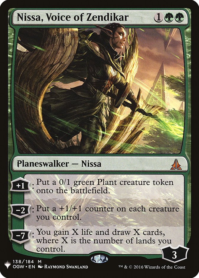 Nissa, Voice of Zendikar [Mystery Booster] | GnG Games