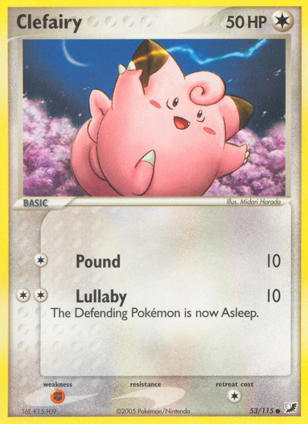 Clefairy (53/115) [EX: Unseen Forces] | GnG Games