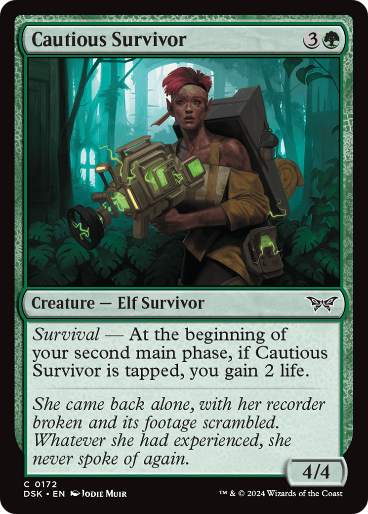 Cautious Survivor [Duskmourn: House of Horror] | GnG Games