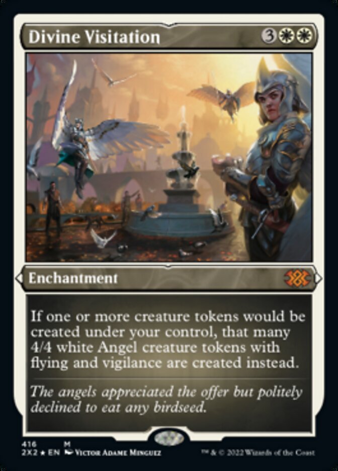 Divine Visitation (Foil Etched) [Double Masters 2022] | GnG Games
