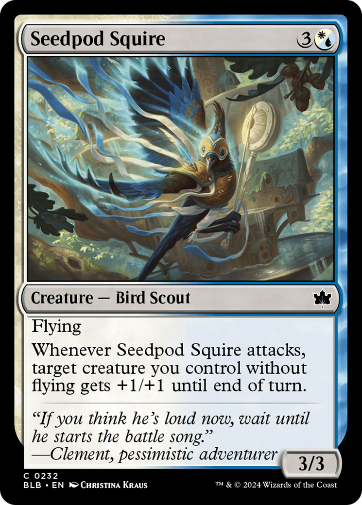 Seedpod Squire [Bloomburrow] | GnG Games