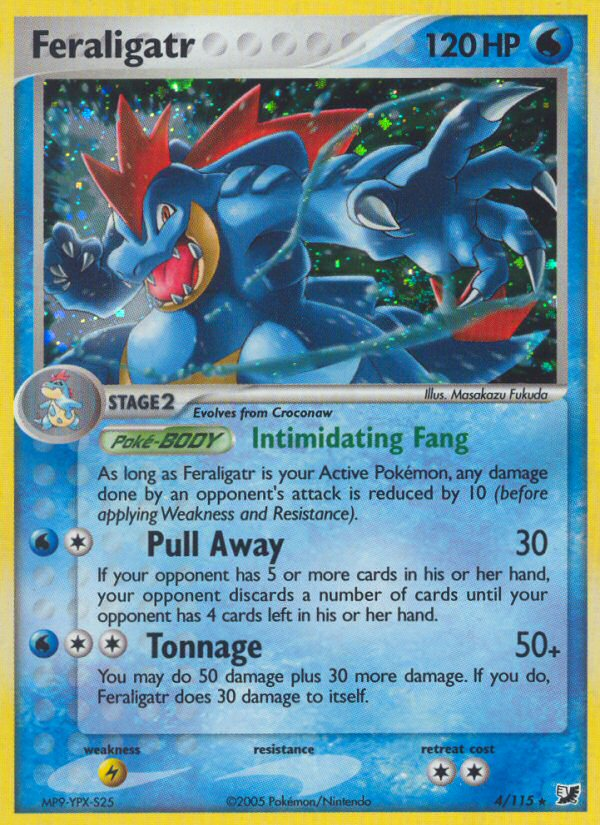 Feraligatr (4/115) [EX: Unseen Forces] | GnG Games