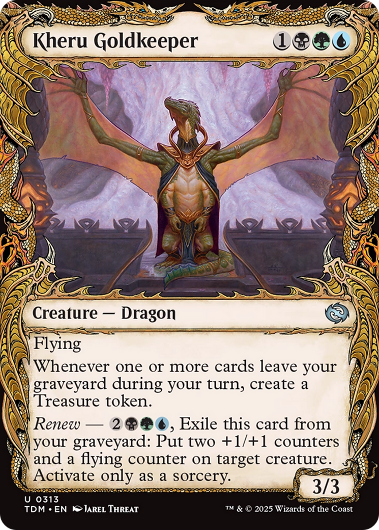 Kheru Goldkeeper (Showcase) [Tarkir: Dragonstorm] | GnG Games