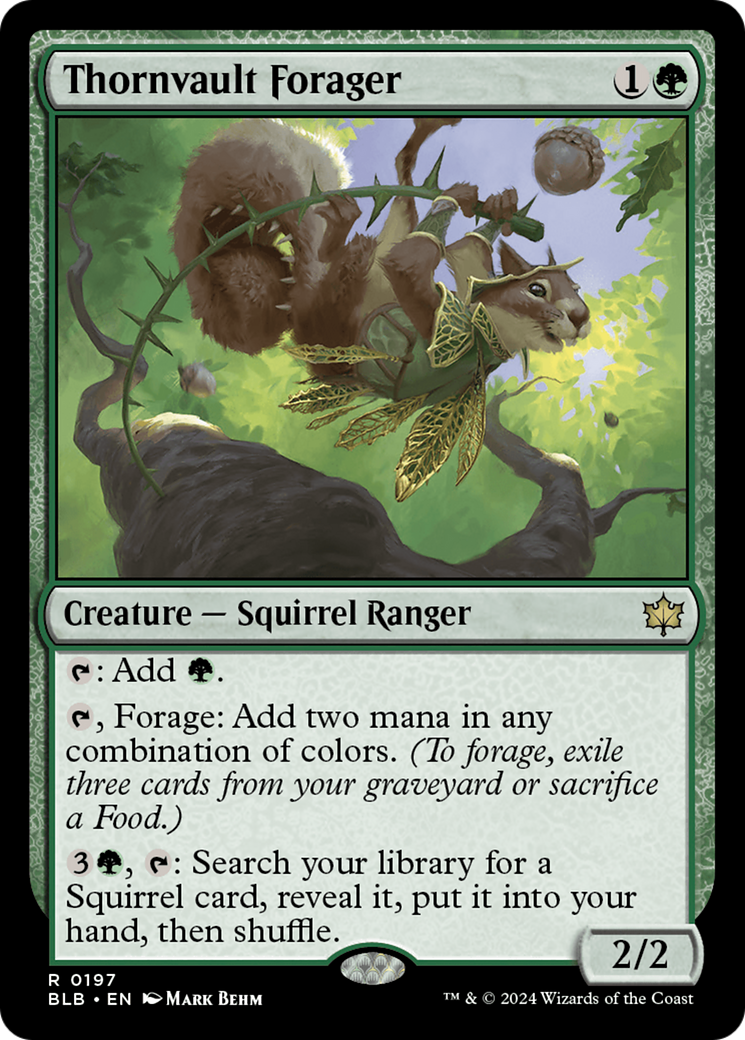 Thornvault Forager [Bloomburrow] | GnG Games
