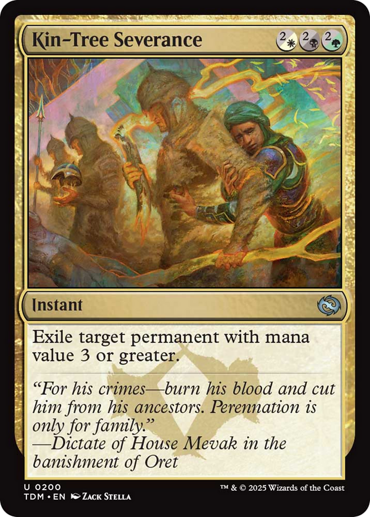 Kin-Tree Severance [Tarkir: Dragonstorm] | GnG Games