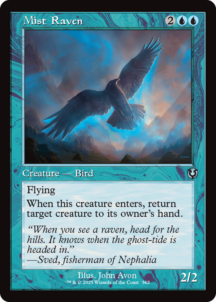 Mist Raven (Retro Frame) [Innistrad Remastered] | GnG Games