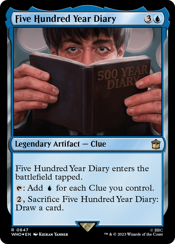 Five Hundred Year Diary (Surge Foil) [Doctor Who] | GnG Games