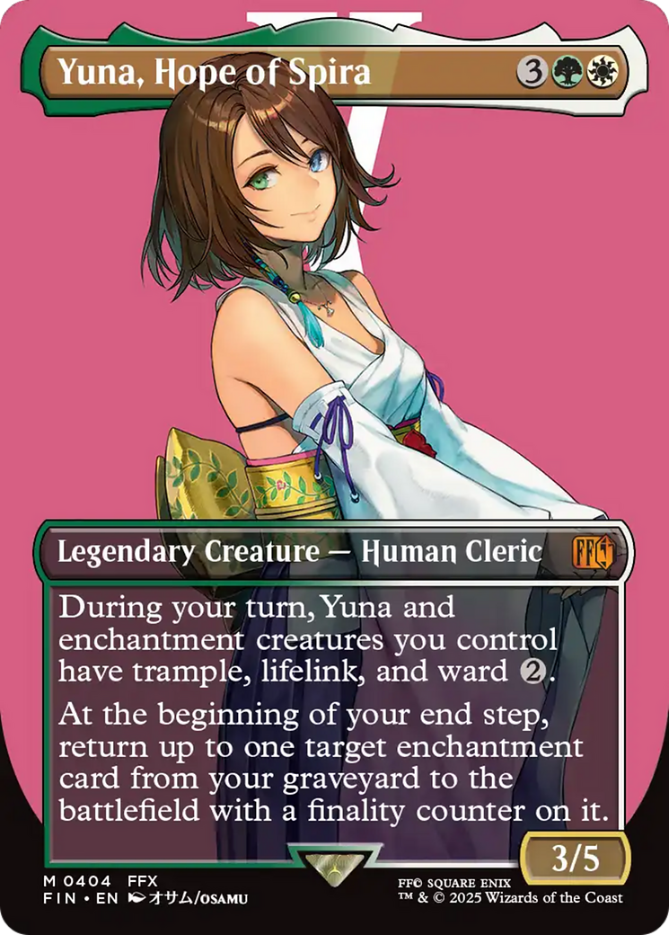 Yuna, Hope of Spira (Borderless) [FINAL FANTASY] | GnG Games