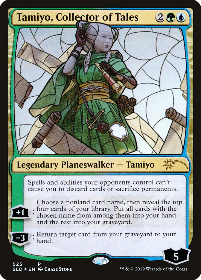 Tamiyo, Collector of Tales (Stained Glass) [Secret Lair Drop Promos] | GnG Games