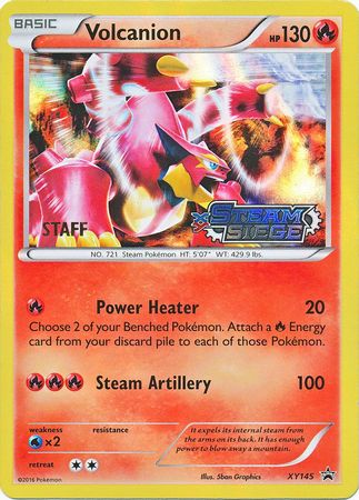 Volcanion (XY145) (Staff) [XY: Black Star Promos] | GnG Games