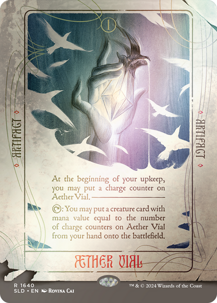 Aether Vial (Rainbow Foil) [Secret Lair Drop Series] | GnG Games