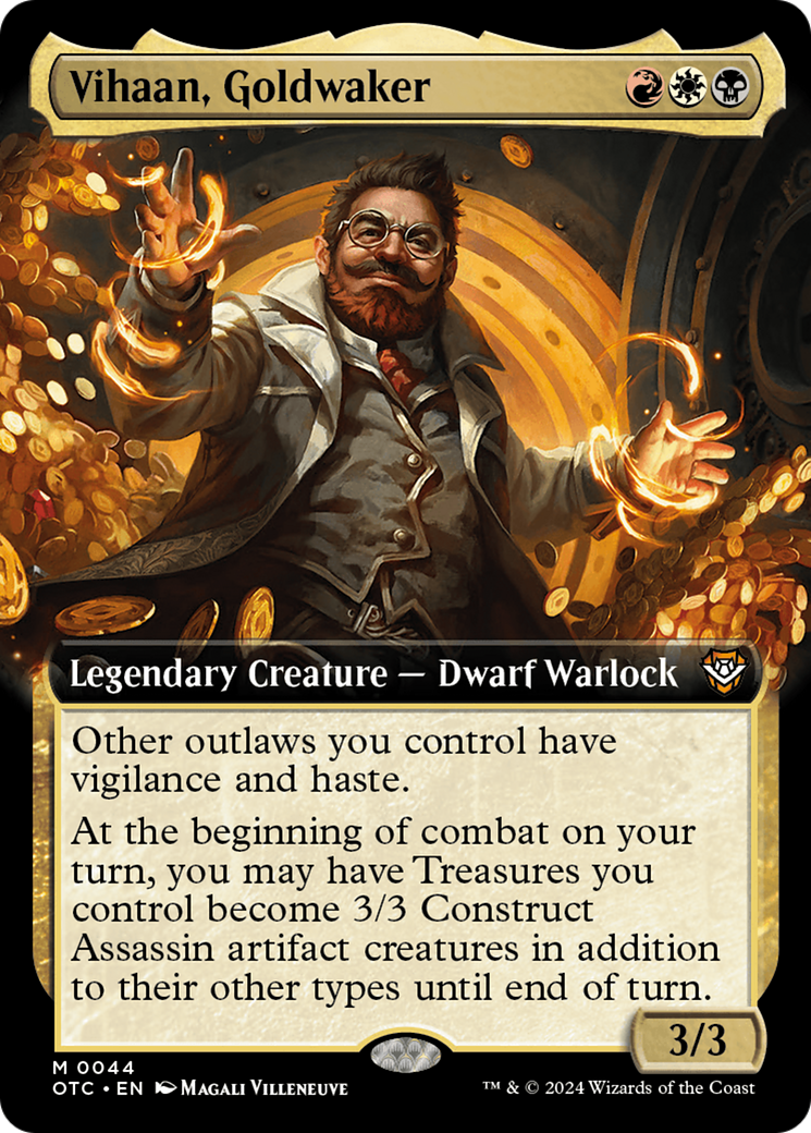 Vihaan, Goldwaker (Extended Art) [Outlaws of Thunder Junction Commander] | GnG Games