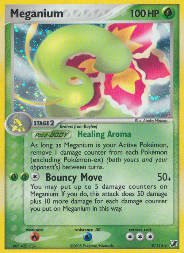 Meganium (9/115) [EX: Unseen Forces] | GnG Games