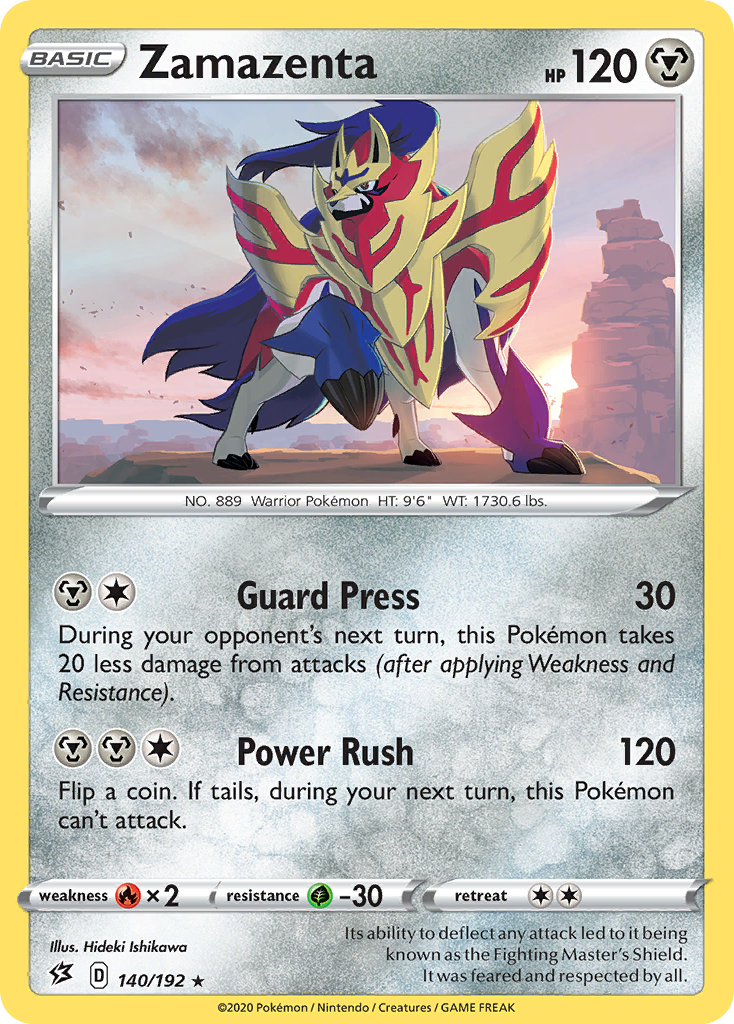 Zamazenta (140/192) [Sword & Shield: Rebel Clash] | GnG Games