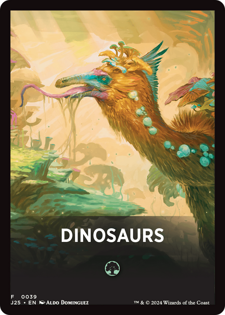 Dinosaurs Theme Card [Foundations Jumpstart Front Cards] | GnG Games