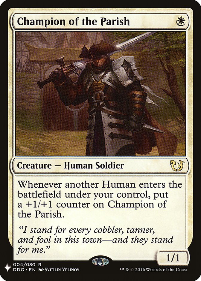 Champion of the Parish [Mystery Booster] | GnG Games
