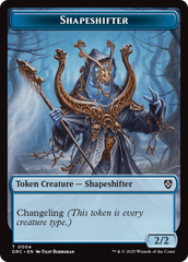 Zombie Army // Shapeshifter Double-Sided Token [Aetherdrift Tokens] | GnG Games
