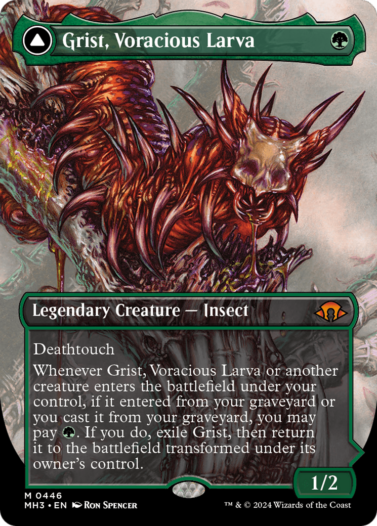 Grist, Voracious Larva // Grist, the Plague Swarm (Borderless) [Modern Horizons 3] | GnG Games