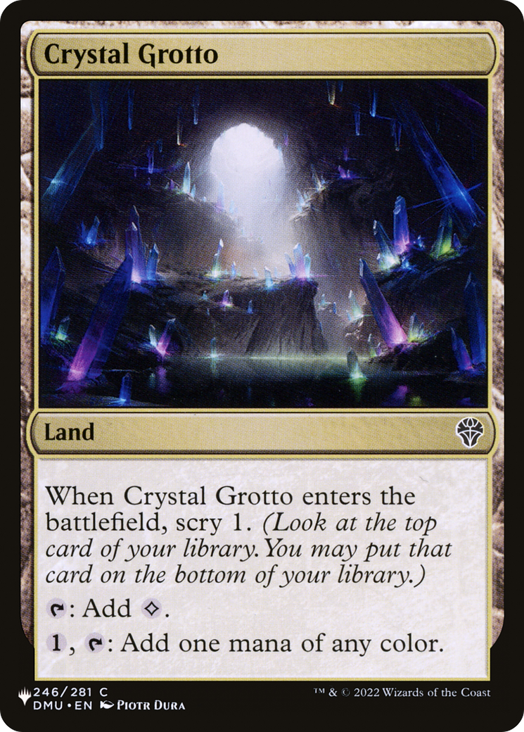 Crystal Grotto [The List] | GnG Games