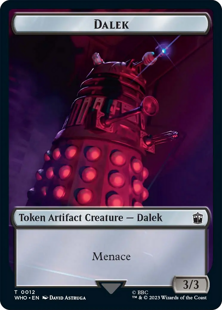 Dalek Token [Doctor Who Tokens] | GnG Games