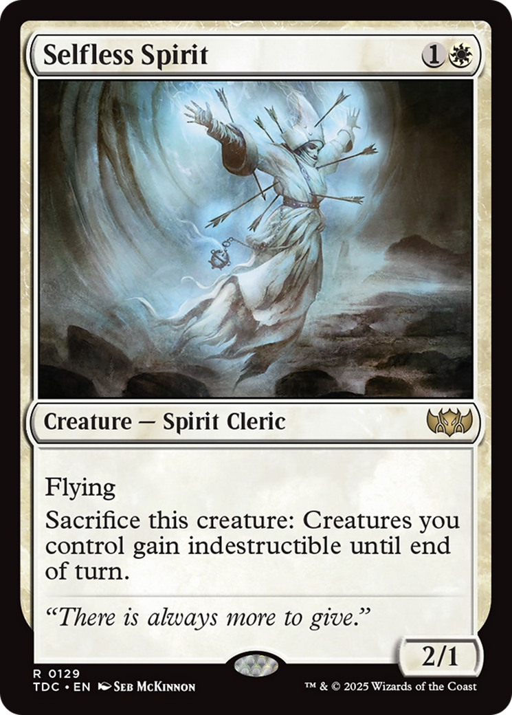 Selfless Spirit [Tarkir: Dragonstorm Commander] | GnG Games