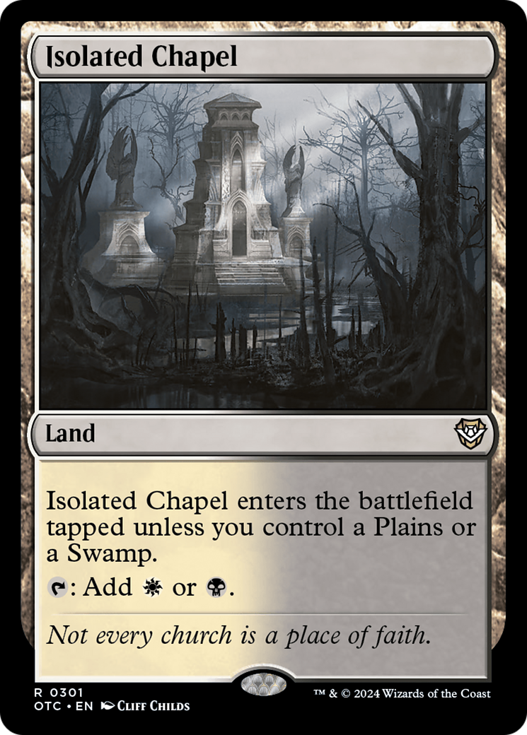 Isolated Chapel [Outlaws of Thunder Junction Commander] | GnG Games