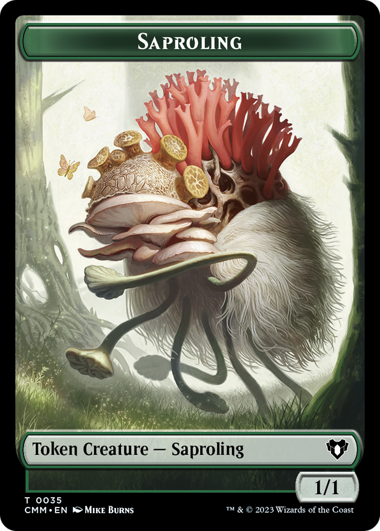 Saproling Token [Commander Masters Tokens] | GnG Games