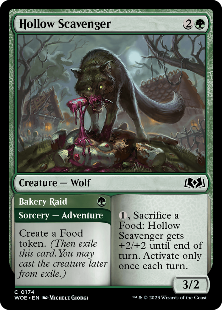 Hollow Scavenger // Bakery Raid [Wilds of Eldraine] | GnG Games