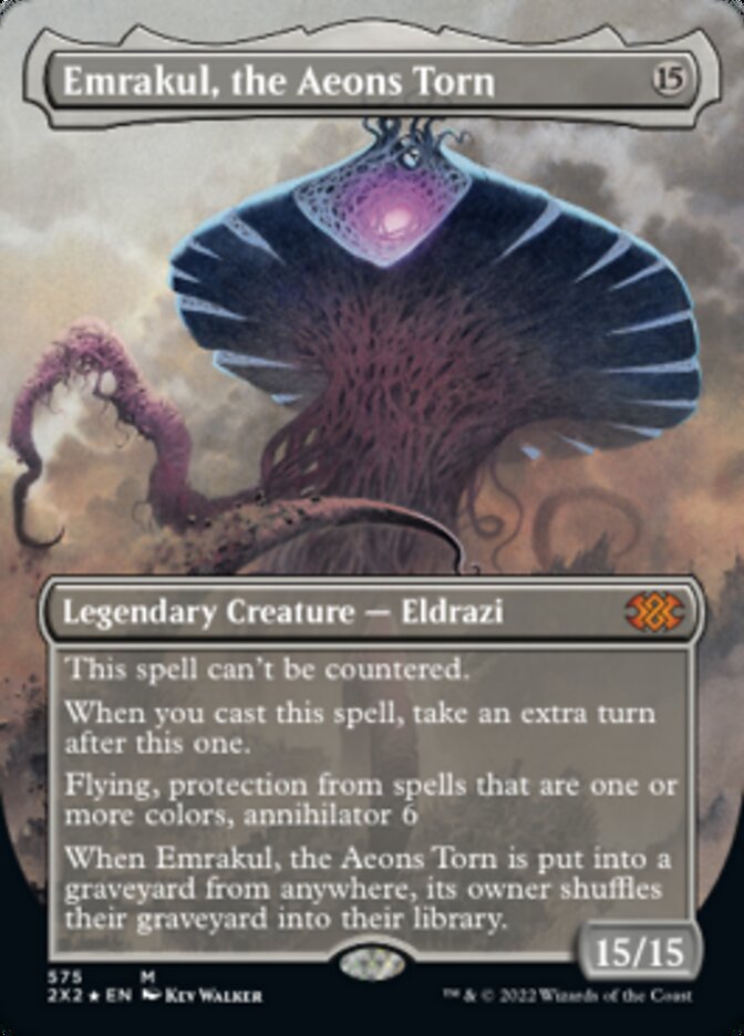 Emrakul, the Aeons Torn (Textured Foil) [Double Masters 2022] | GnG Games