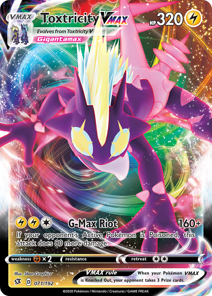 Toxtricity VMAX (071/192) [Sword & Shield: Rebel Clash] | GnG Games