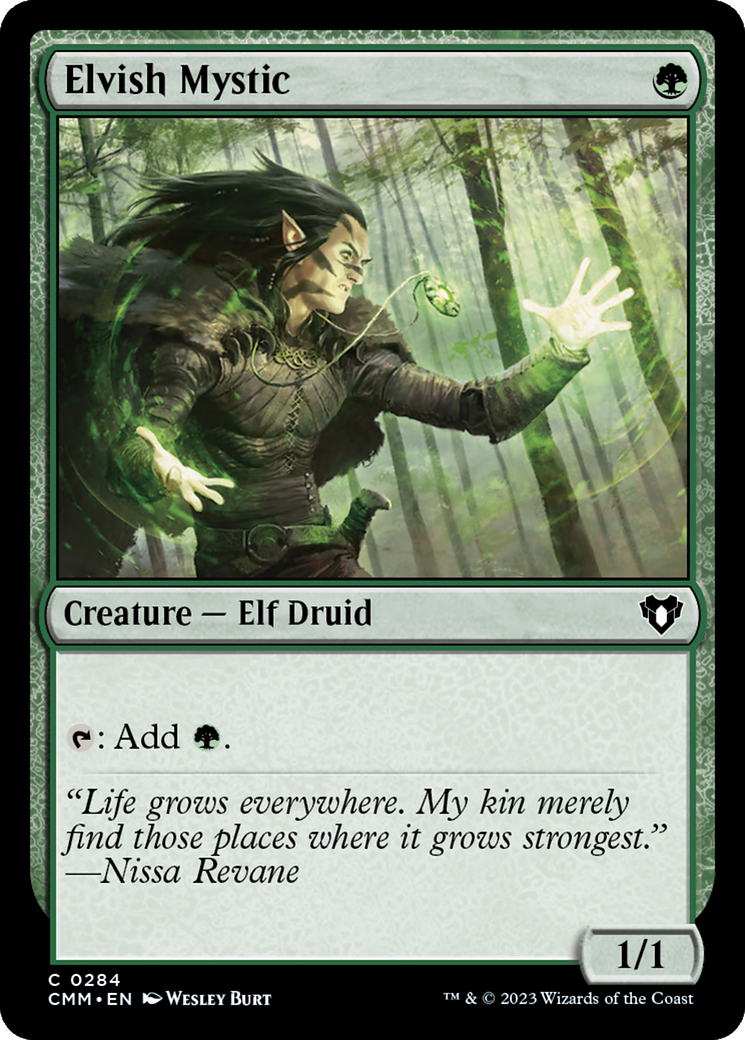 Elvish Mystic [Commander Masters] | GnG Games