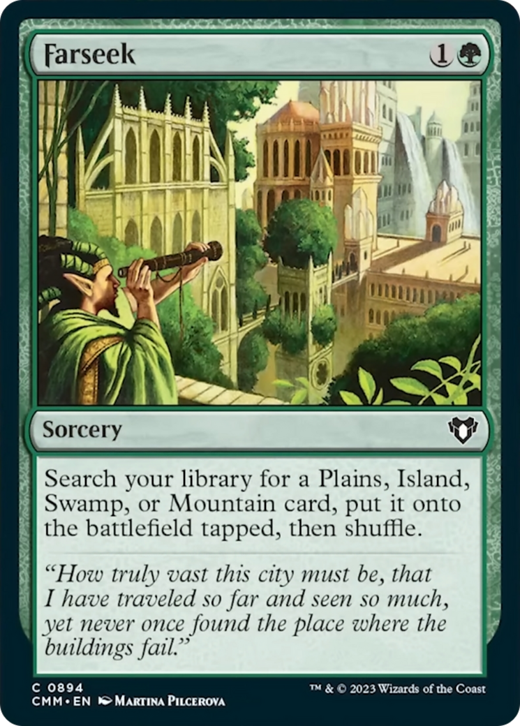 Farseek [Commander Masters] | GnG Games