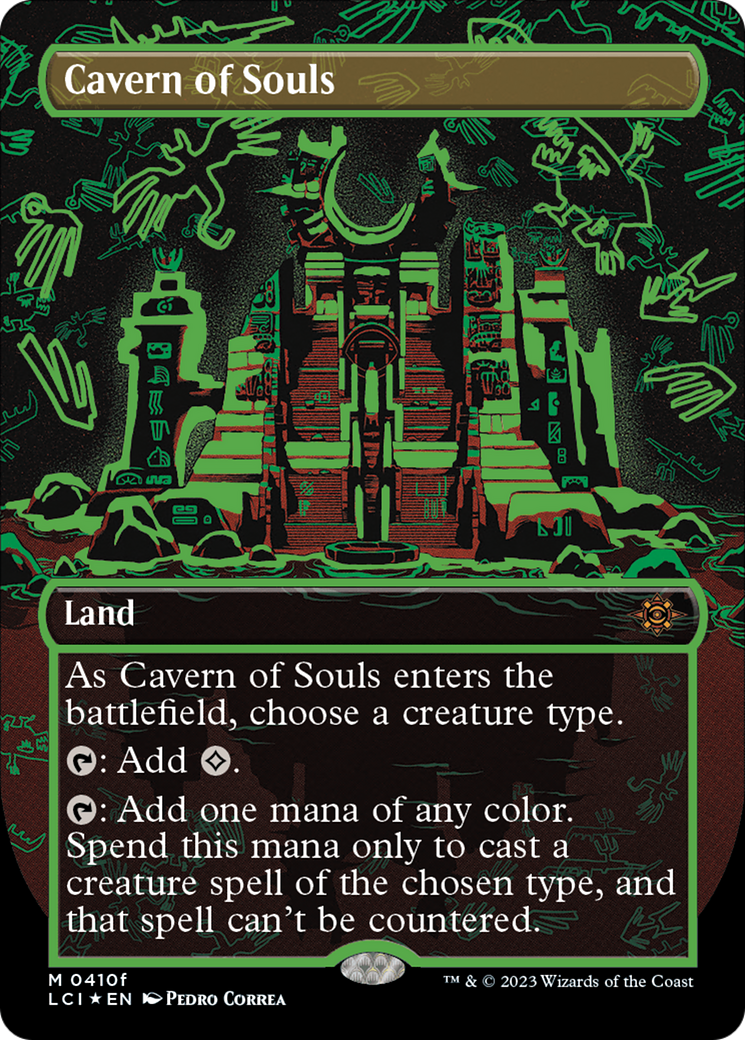 Cavern of Souls (0410f) (Borderless) [The Lost Caverns of Ixalan] | GnG Games