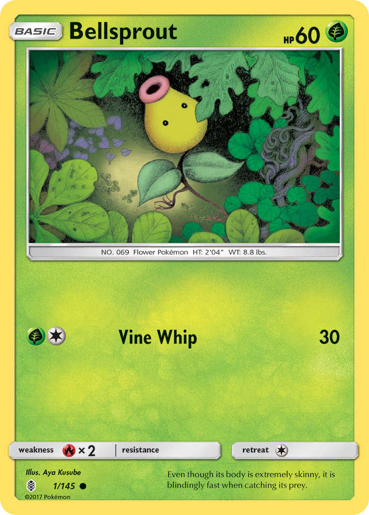 Bellsprout (1/145) [Sun & Moon: Guardians Rising] | GnG Games